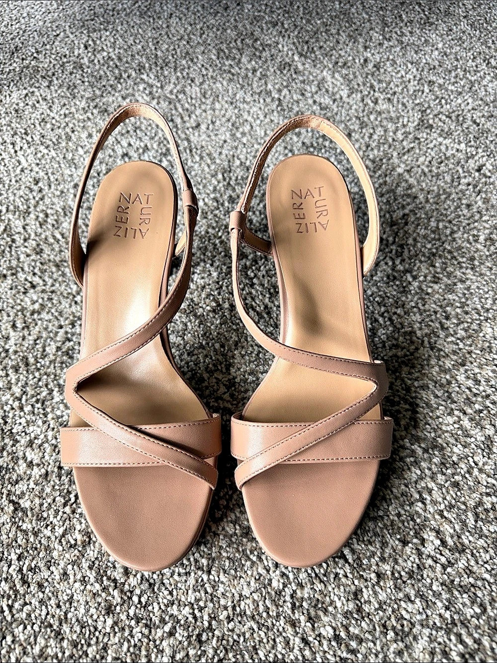 Naturalizer Abby Platform Sandal Strappy Heels
